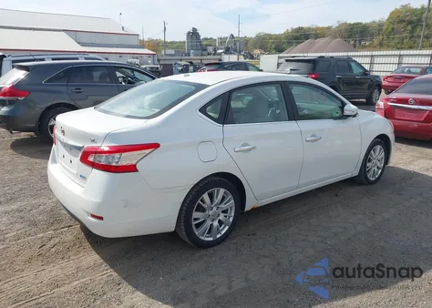 2013 Nissan Sentra Sl из США, поврежденный, VIN 3N1AB7AP3DL717099